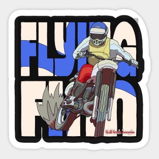 The Flying Finn Sticker